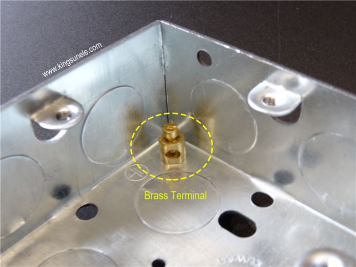 1 Gang Steel Junction Box