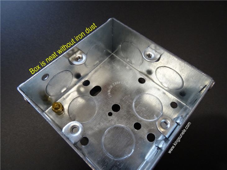 2 Gang Electrical Outlet Box